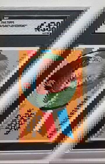 1960 Topps Carl Yastrzemski Rookie Card SGC 4.5