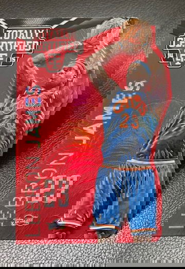 Lebron James 14-15 Totally Certified Mirror Platinum Red Die Cut /135  RARE PMG(ship from Taiwan)