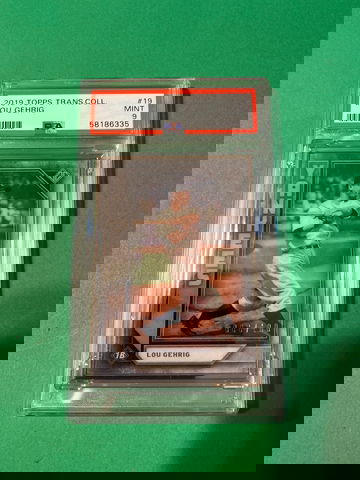 2019 Topps transcendent #19 Lou Gehrig 