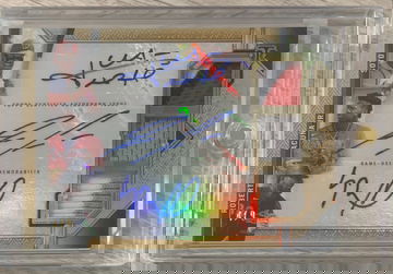 2021 Topps Triple Thread Soto/Acuna/Roberts AUTO Patch 4/9