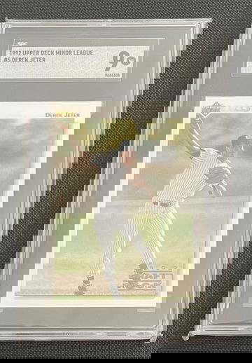 1992 Upper Deck The Minors Derek Jeter SGC 9