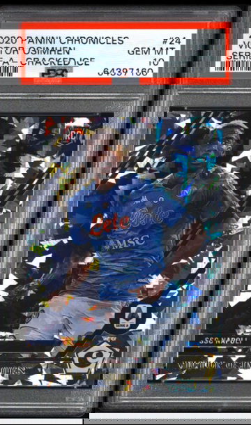 2020 Panini Chronicles Victor Osimhen Cracked Ice /23