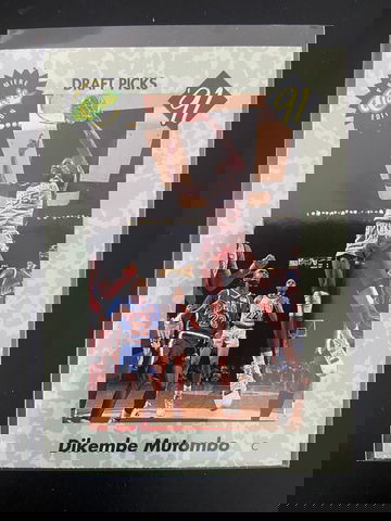 1991 Classic Draft Picks Rookie Dikembe Mutombo
