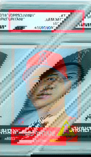 2018 Topps Living #7 Shohei Ohtani PSA 10 GEM MINT!