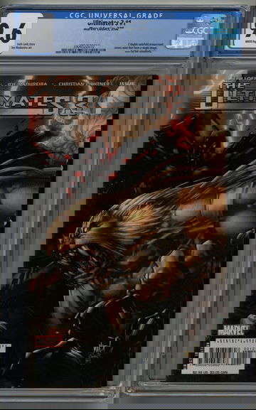 Ultimates 3 #1 CGC 9.6 Magneto Sabretooth Brotherhood of Evil Mutants