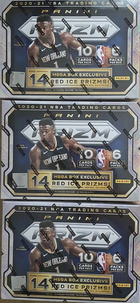 (3) NBA PRIZM MEGA BOXES (Target)