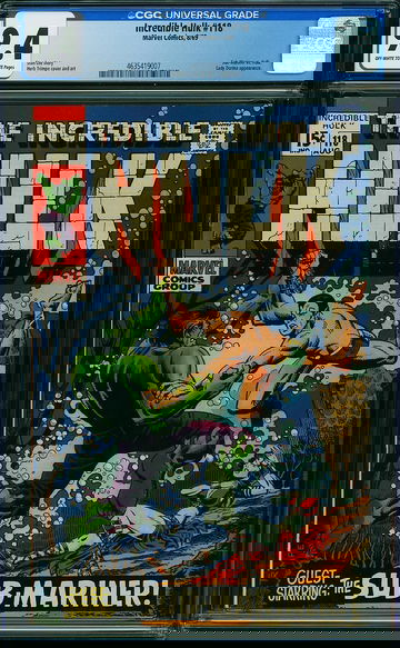 INCREDIBLE HULK #118, CGC 9.4 NM