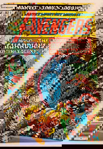 The Avengers #167 (Marvel Comics January 1978) Newsstand Variant Key Issue