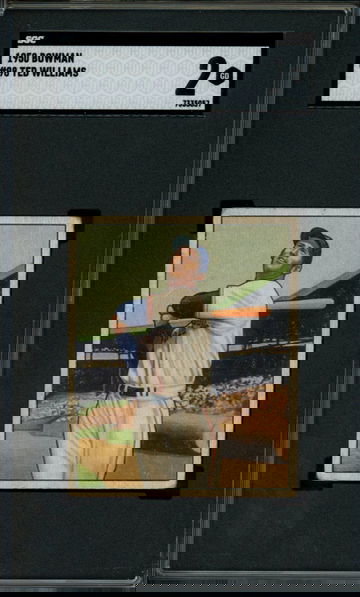 1950 Bowman Ted Williams #98 SGC GD 2