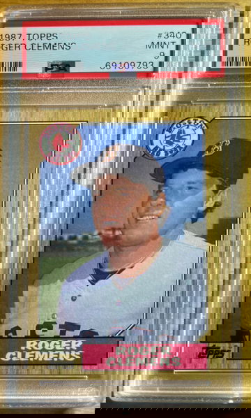 1987 Topps Roger Clemens #359 PSA 9 Red Sox