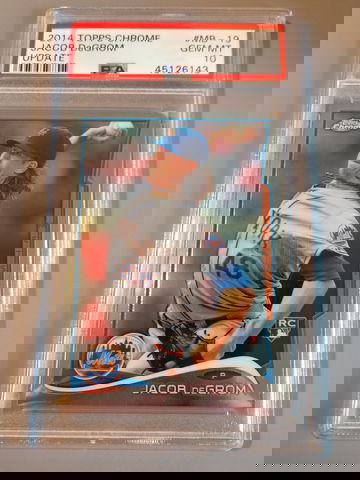 2014 Topps Chrome Update MB #19 PSA 10 Jacob Degrom