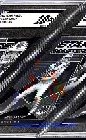 2022 Panini Mosaic #SM-1 Josh Allen Stare Masters SGC 10