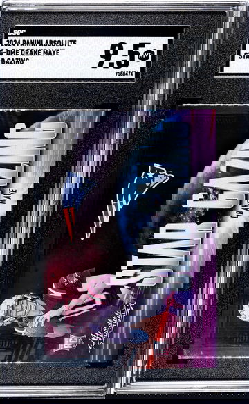 2024 Panini Absolute #SG-DME Drake Maye Star Gazing SGC 9.5