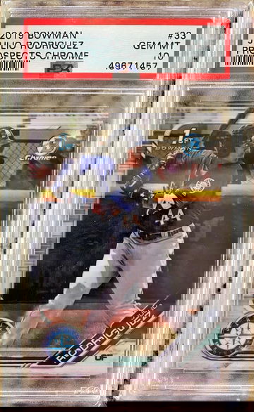 Julio Rodriguez 1st Chrome