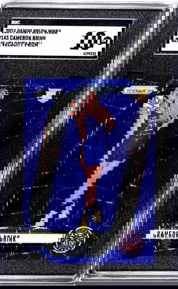 2024 Panini Prizm Wnba #143 Cameron Brink Blue Velocity Prizm SGC 10