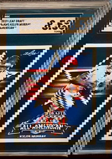 2019 Leaf Draft Kyler Murray SP-KM2 All-American SGC 8.5