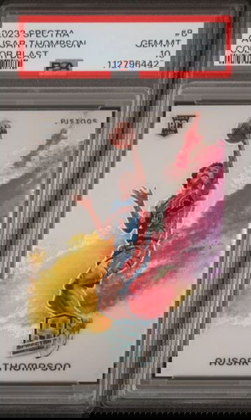 2023 Spectra Ausar Thompson Color Blast RC PSA 10