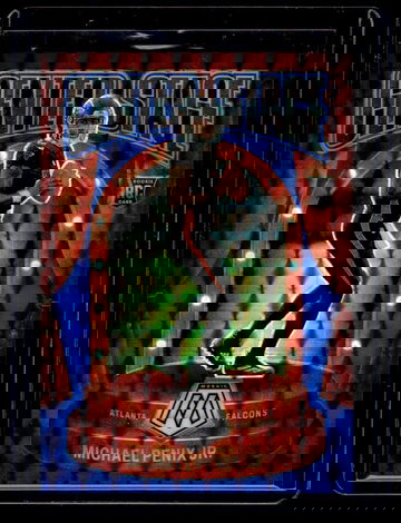 2024 Panini Mosaic Center Stage Blue Michael Penix Jr. #10 RC /99