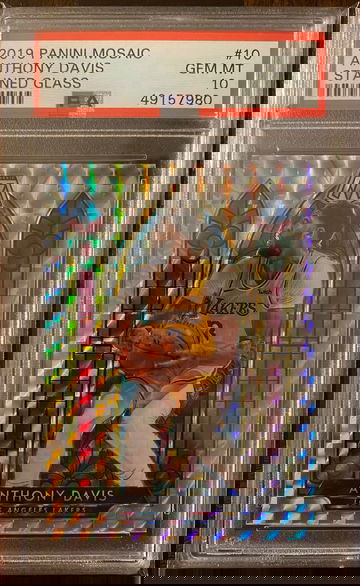 Anthony Davis Panini Mosaic Stained Glass SSP Pop 1