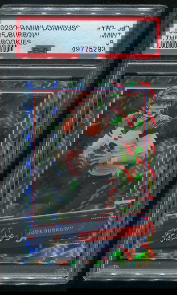 2020 Donruss Joe Burrow The Rookies PSA 9