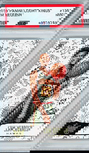 Cam Reddish 2019 PANINI COURT KINGS LEVEL III PSA 9 MINT #134