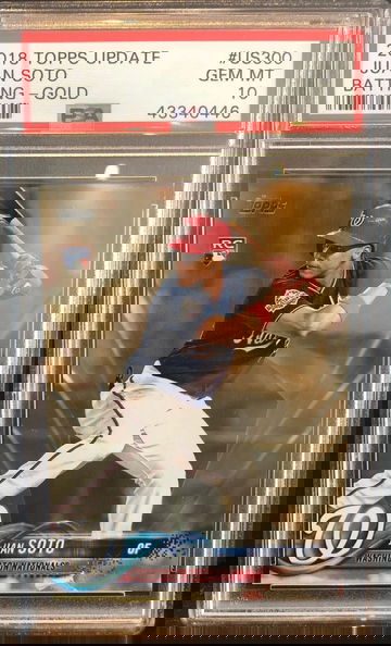 2018 Topps Update Juan Soto Gold