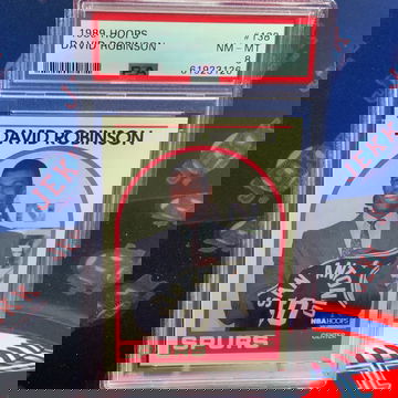 David Robinson 1989 Hoops PSA 8