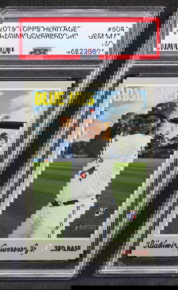 2019 Topps Heritage Vladimir Guerrero Jr. PSA 10