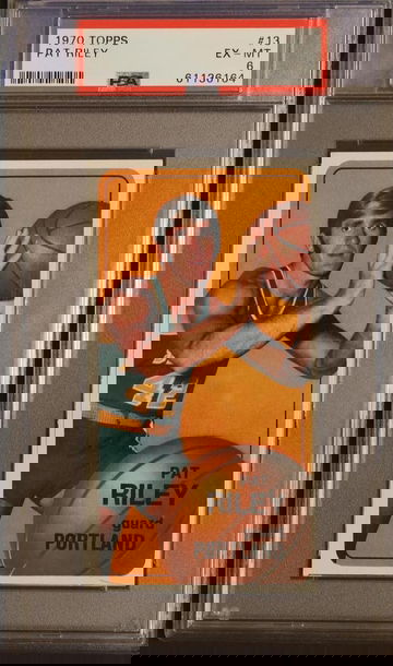 1970 Topps Pat Riley #13 PSA 6