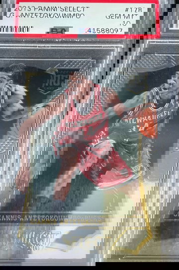 2013 Panini Prizm Giannis Antetokounmpo PSA 10