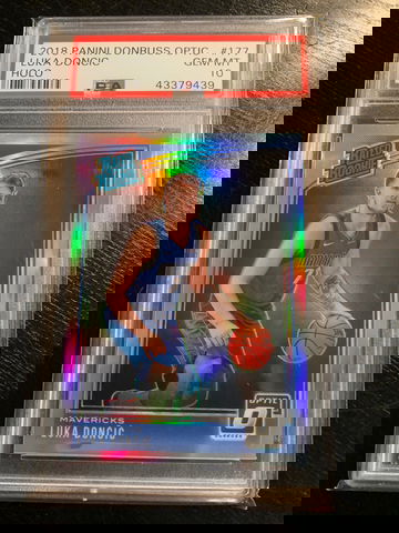 2018 Donruss Optic Holo Luka Doncic Psa 10 Gem