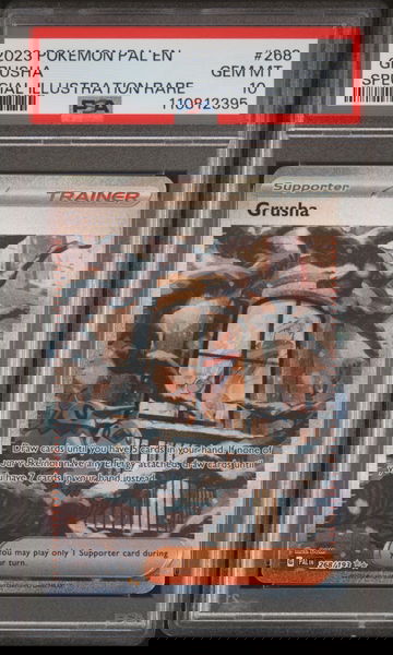 2023 Pokemon Scarlet and Violet Paldea Evolved Special Illustration Rare Grusha #268 PSA 10