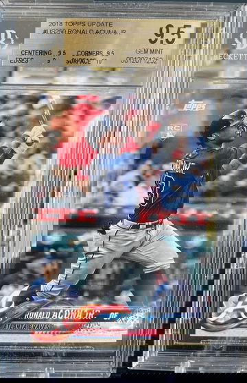 2018 Ronald Acuna Topps Update BGS 9.5