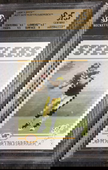 2004 Topps Ben Roethlisberger #311 BGS 9.5 GEM MINT