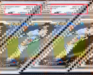 2016 Bowman Chrome Draft Bo Bichette 1st Rookie PSA 10 (2)