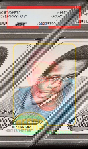 1976 Topps #148 Walter Payton PSA 2 Chicago Bears HOF Rookie Card