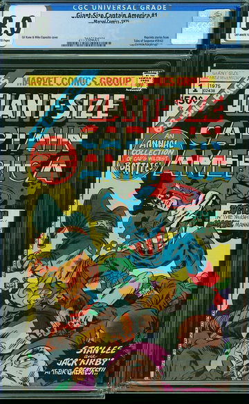 GIANT-SIZE CAPTAIN AMERICA #1, CGC 8.0 VF