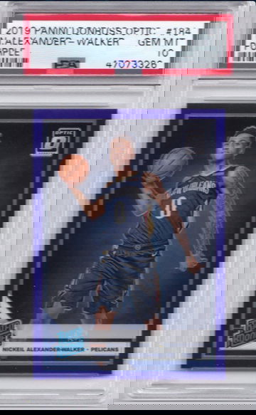 Nickeil Alexander-Walker 2019 Optic Purple PSA 10