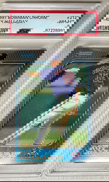 1987 BOWMAN CHROME #212 ROY HALLADAY RC NM-MT ROOKIE