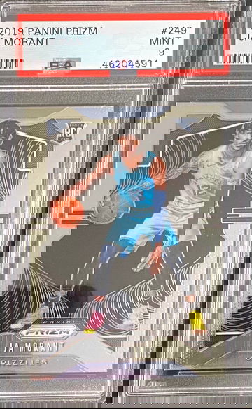 2019 Prizm Ja Morant PSA 9 Rookie RC Panini