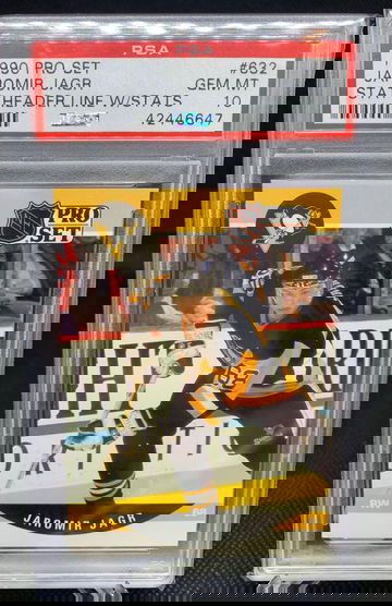 1990 Pro Set Jaromir Jagr w/ Stats SP PSA 10