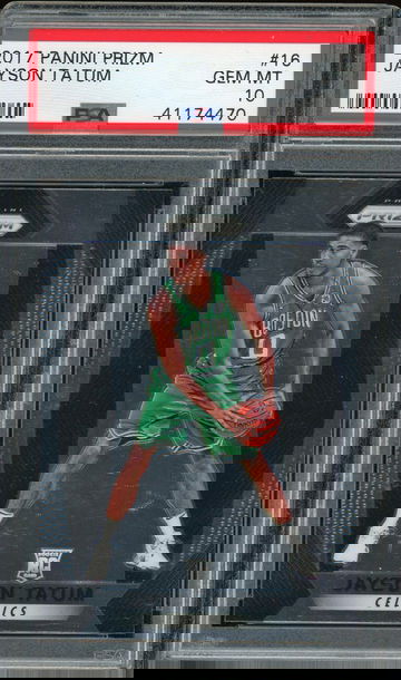 2017-18 Prizm Jayson Tatum PSA 10 RC