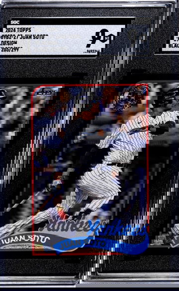 2024 Topps '89 Design Black Juan Soto #89B2-27 /299 SGC 9