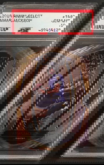 2018 Panini Select Lamar Jackson RC #149 Premier Level - PSA 10