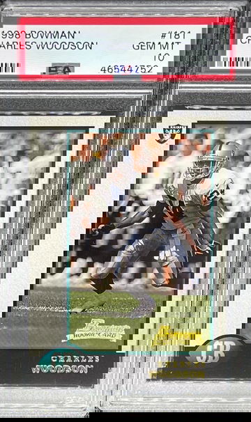 1998 Bowman #181 Charles Woodson PSA 10 RC