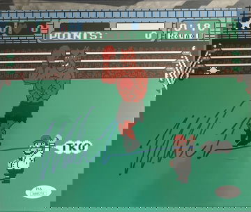 mike tyson 8x10 auto with coa