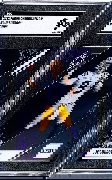 2022 PANINI CHRONICLES DRAFT PICK #4 JOE BURROW ROOKIE CARD PHOENIX