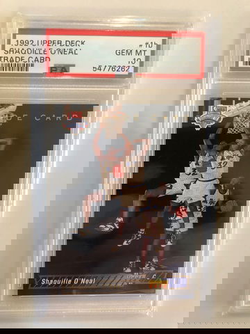 1992 UpperDeck Trade Card 1b Shaquille O’Neal