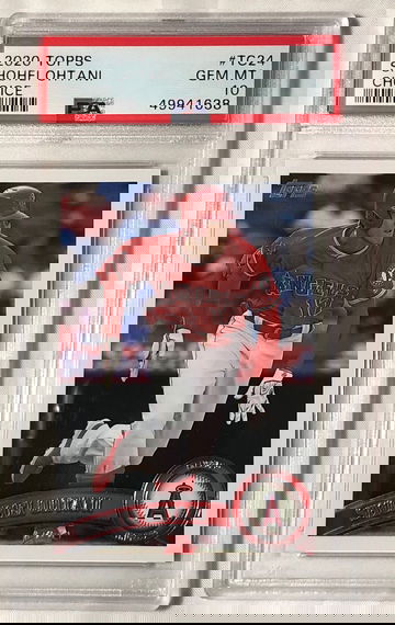 2020 TOPPS TC#24 SHOHEI OHTANI GEM MINT 10