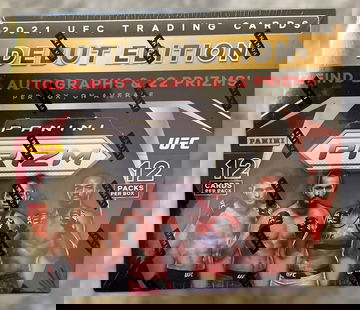 2021 Panini Prizm UFC Hobby Box